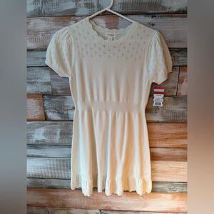 Cat & Jack Ivory 10/12 Dress